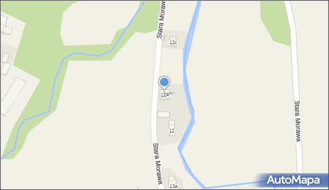 Stara Morawa, Stara Morawa, 12A, mapa Stara Morawa