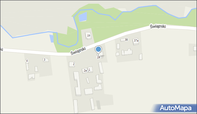 Stara Olszówka, Stara Olszówka, 1a, mapa Stara Olszówka