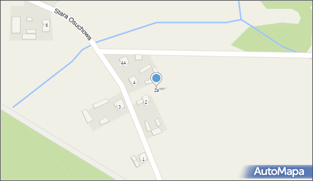 Stara Osuchowa, Stara Osuchowa, 2a, mapa Stara Osuchowa