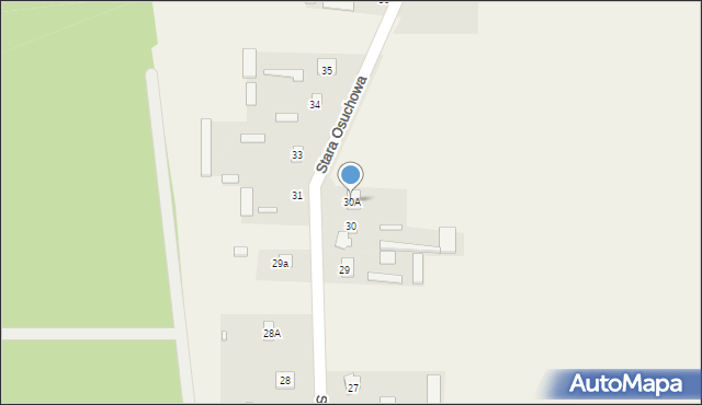 Stara Osuchowa, Stara Osuchowa, 30A, mapa Stara Osuchowa