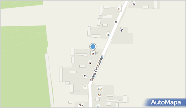 Stara Osuchowa, Stara Osuchowa, 35, mapa Stara Osuchowa
