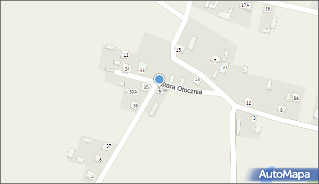 Stara Otocznia, Stara Otocznia, 5, mapa Stara Otocznia