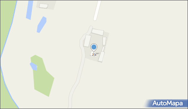 Stara Pawłówka, Stara Pawłówka, 20a, mapa Stara Pawłówka