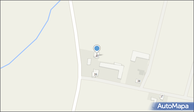 Stara Pawłówka, Stara Pawłówka, 40, mapa Stara Pawłówka