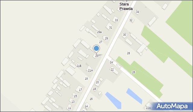Stara Prawda, Stara Prawda, 23, mapa Stara Prawda