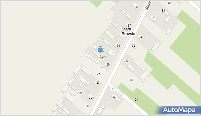 Stara Prawda, Stara Prawda, 29a, mapa Stara Prawda