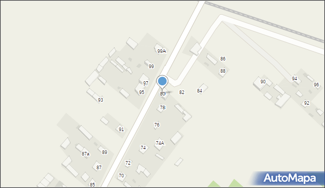 Stara Prawda, Stara Prawda, 80, mapa Stara Prawda