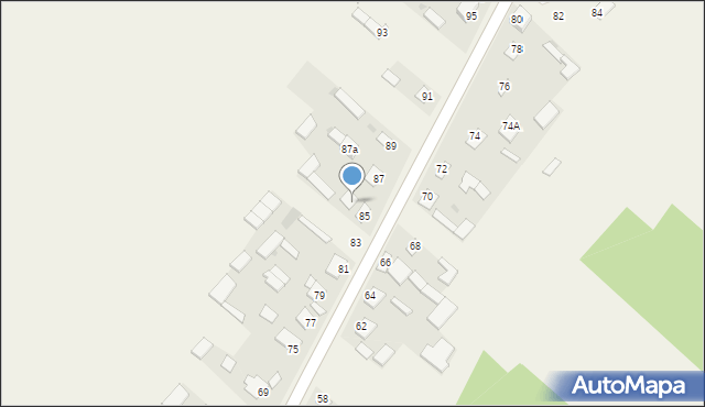 Stara Prawda, Stara Prawda, 85a, mapa Stara Prawda