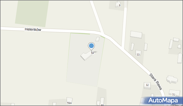 Stara Rawa, Stara Rawa, 34, mapa Stara Rawa