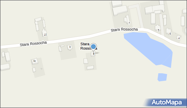 Stara Rossocha, Stara Rossocha, 8, mapa Stara Rossocha