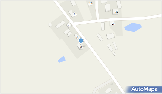 Stara Ruda, Stara Ruda, 25, mapa Stara Ruda