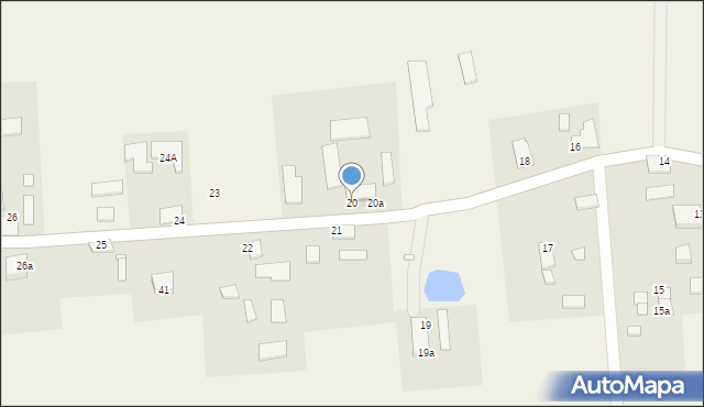 Stara Rudówka, Stara Rudówka, 20, mapa Stara Rudówka