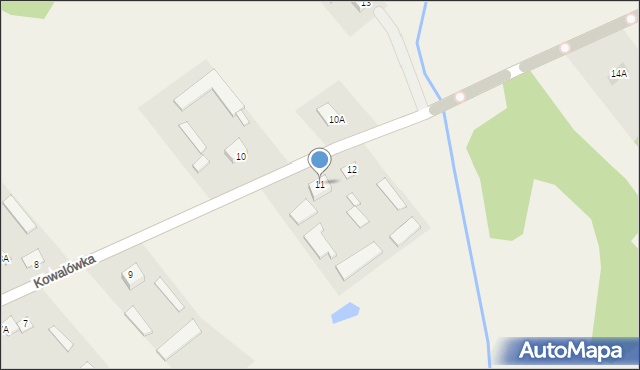 Stara Ruskołęka, Stara Ruskołęka, 11, mapa Stara Ruskołęka