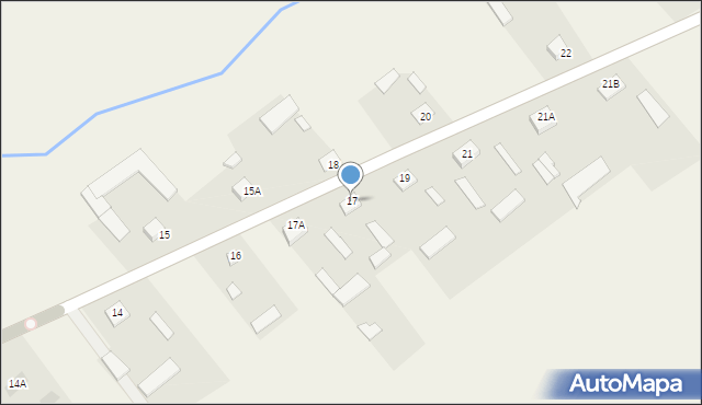 Stara Ruskołęka, Stara Ruskołęka, 17, mapa Stara Ruskołęka