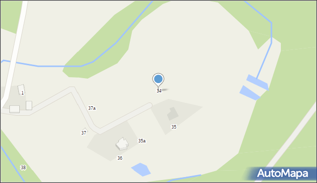 Stara Rzeka, Stara Rzeka, 34, mapa Stara Rzeka