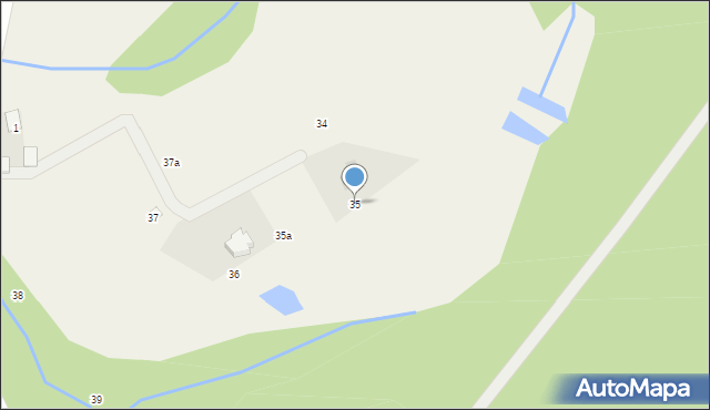 Stara Rzeka, Stara Rzeka, 35, mapa Stara Rzeka
