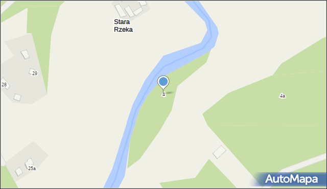 Stara Rzeka, Stara Rzeka, 4, mapa Stara Rzeka