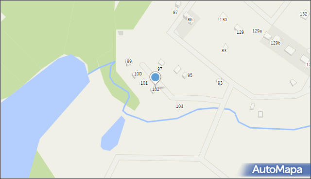 Stara Sikorska Huta, Stara Sikorska Huta, 102, mapa Stara Sikorska Huta