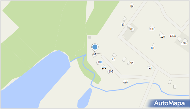 Stara Sikorska Huta, Stara Sikorska Huta, 99, mapa Stara Sikorska Huta