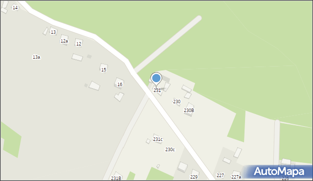 Stara Słupia, Stara Słupia, 231, mapa Stara Słupia