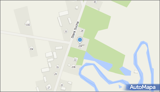 Stara Sucha, Stara Sucha, 24, mapa Stara Sucha