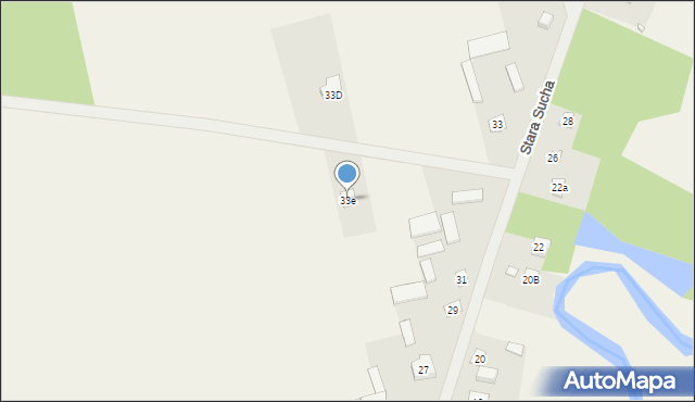 Stara Sucha, Stara Sucha, 33e, mapa Stara Sucha