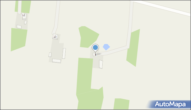 Stara Trzcianka, Stara Trzcianka, 8, mapa Stara Trzcianka