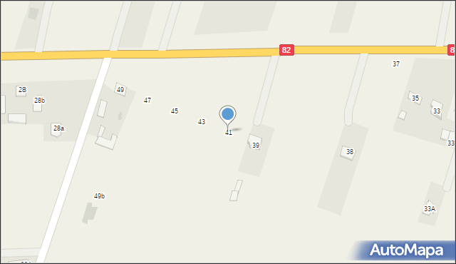 Stara Wieś, Stara Wieś, 41, mapa Stara Wieś