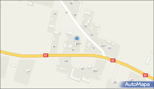 Stara Wieś, Stara Wieś, 55, mapa Stara Wieś