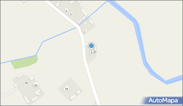 Stara Wieś, Stara Wieś, 1, mapa Stara Wieś