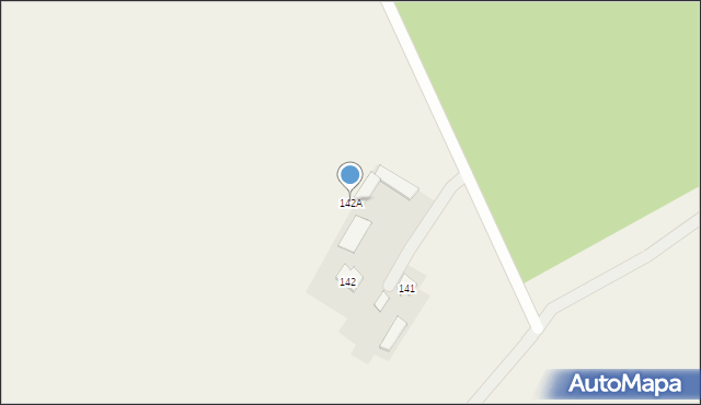 Stara Wieś, Stara Wieś, 142A, mapa Stara Wieś