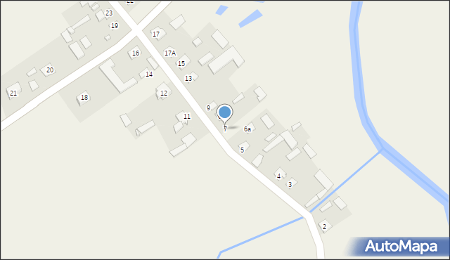 Stara Wieś, Stara Wieś, 7, mapa Stara Wieś