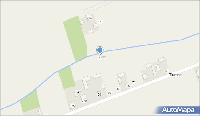 Stara Wieś, Stara Wieś, 71, mapa Stara Wieś
