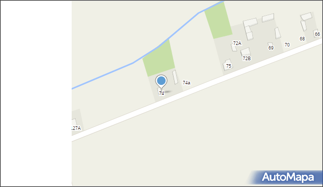 Stara Wieś, Stara Wieś, 74, mapa Stara Wieś