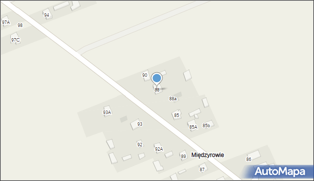 Stara Wieś, Stara Wieś, 88, mapa Stara Wieś
