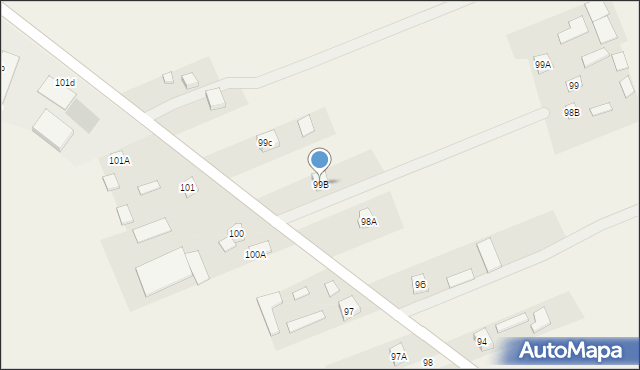 Stara Wieś, Stara Wieś, 99B, mapa Stara Wieś