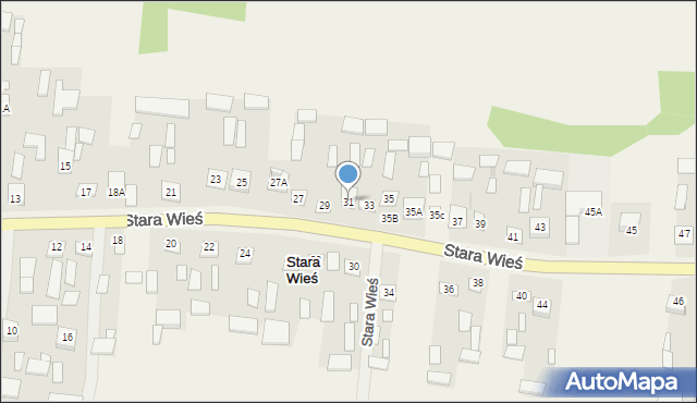 Stara Wieś, Stara Wieś, 31, mapa Stara Wieś