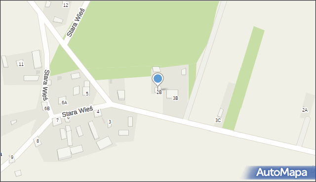 Stara Wieś, Stara Wieś, 3A, mapa Stara Wieś