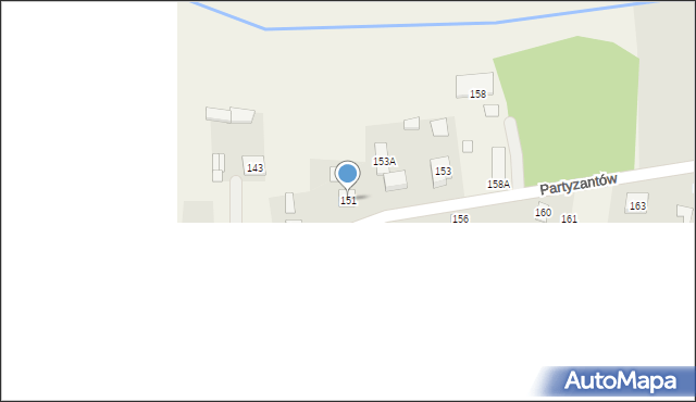 Stara Wieś, Stara Wieś, 151, mapa Stara Wieś