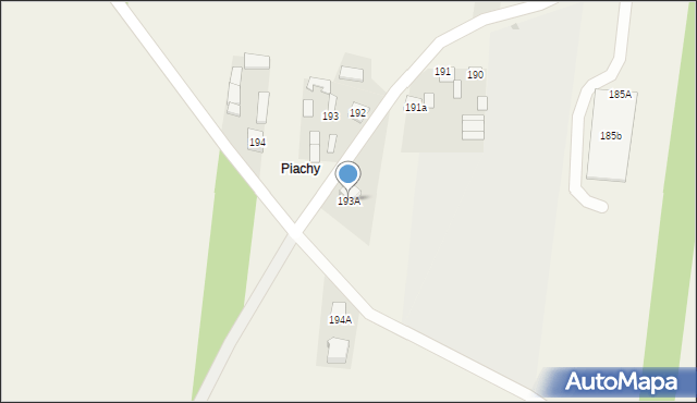 Stara Wieś, Stara Wieś, 193A, mapa Stara Wieś