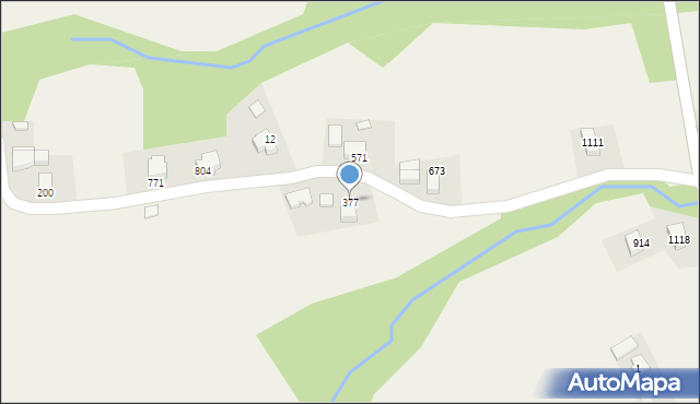 Stara Wieś, Stara Wieś, 377, mapa Stara Wieś