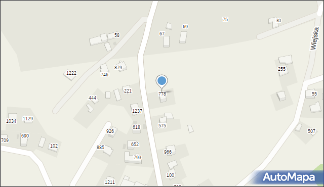 Stara Wieś, Stara Wieś, 778, mapa Stara Wieś