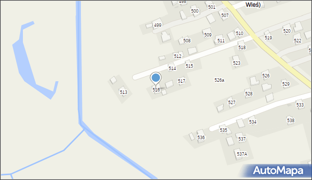 Stara Wieś, Stara Wieś, 516, mapa Stara Wieś