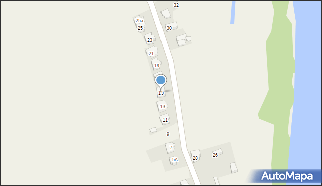Stara Wieś, Stara Wieś, 15, mapa Stara Wieś