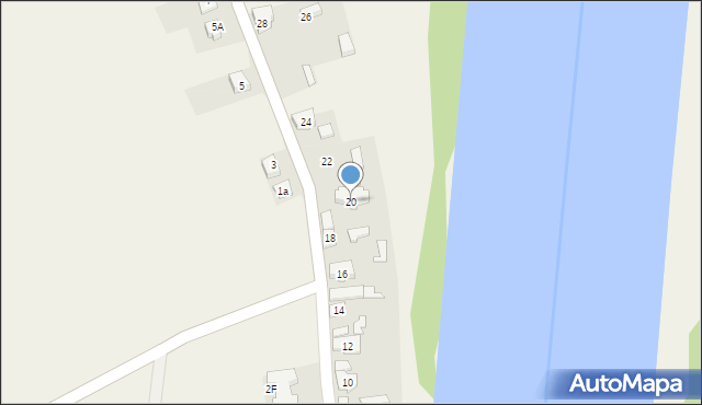 Stara Wieś, Stara Wieś, 20, mapa Stara Wieś
