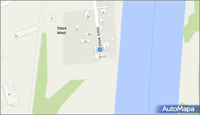 Stara Wieś, Stara Wieś, 2A, mapa Stara Wieś