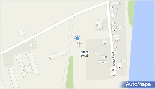Stara Wieś, Stara Wieś, 2l, mapa Stara Wieś