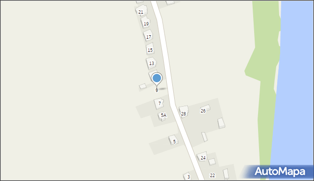 Stara Wieś, Stara Wieś, 9, mapa Stara Wieś
