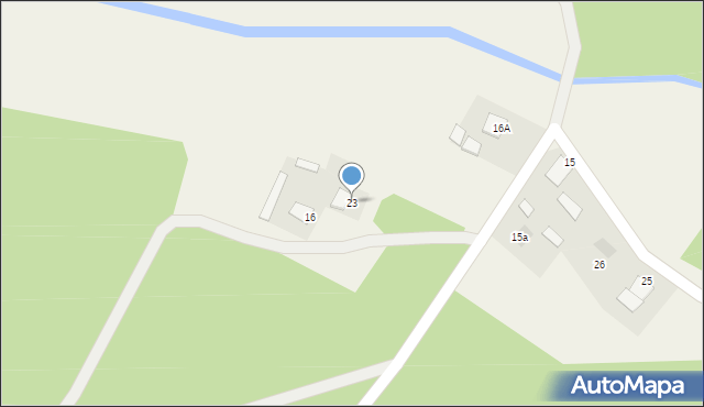 Stara Wieś, Stara Wieś, 23, mapa Stara Wieś