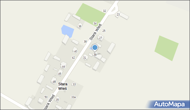 Stara Wieś, Stara Wieś, 29, mapa Stara Wieś